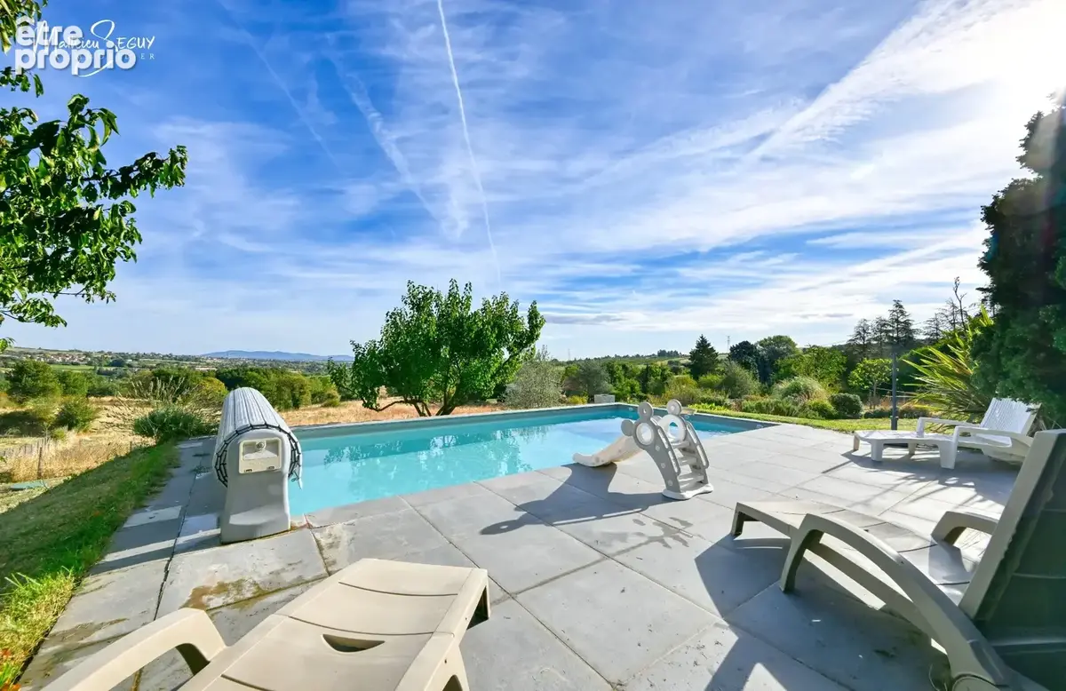 THURINS : Maison P7 avec Vue panoramique exceptionnelle sur les Vallons du Lyonnais - photo 41