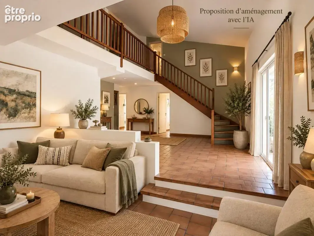 Sur les hauteurs d'aramon maison indivduelle t6 165m ² sur 886 m² - photo 7