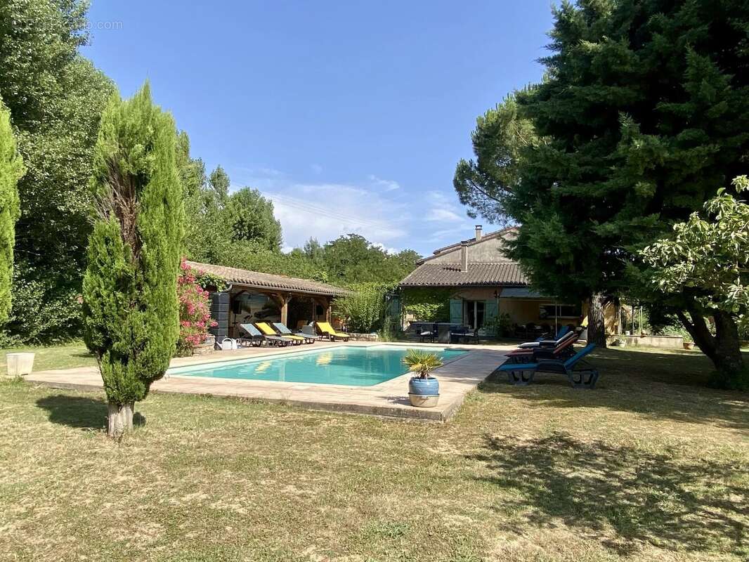 Villefranche, bâtisse de caractère avec chambres d'hôtes, dépendances, jardin et piscine - photo 3