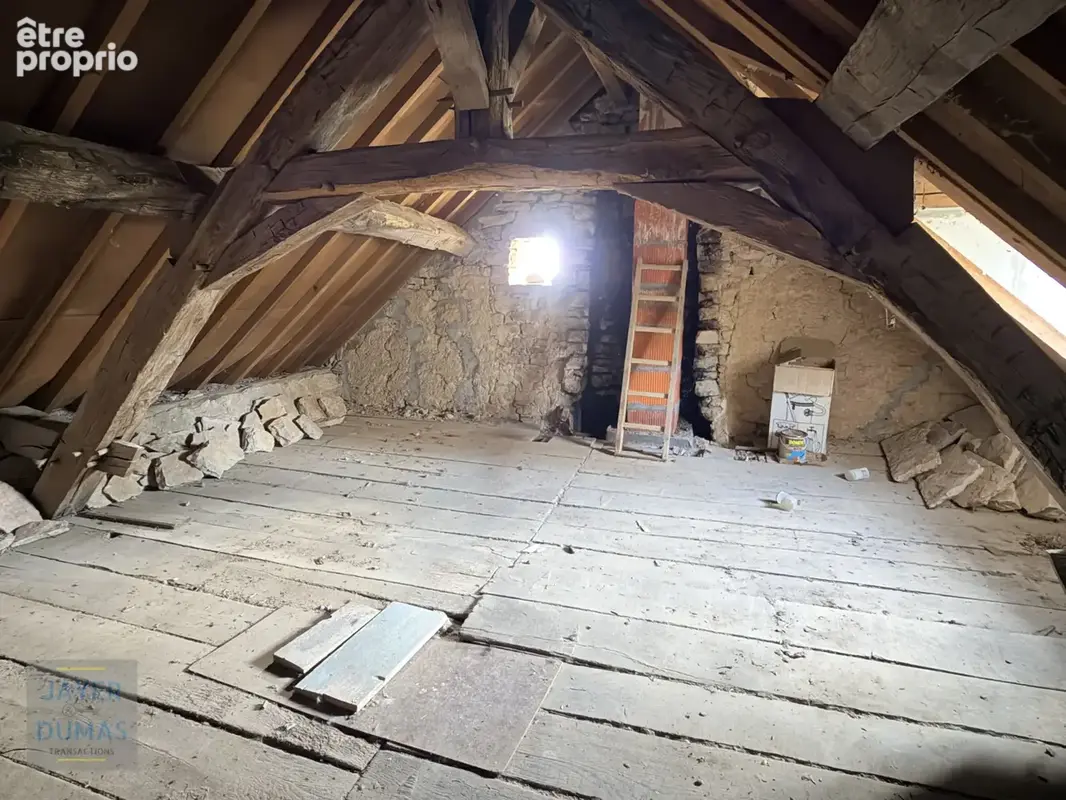SAINT-MARTIN-SOUS-MONTAIGU - Au Calme - Maison en pierre à rénover entièrement - fort potentiel - photo 10