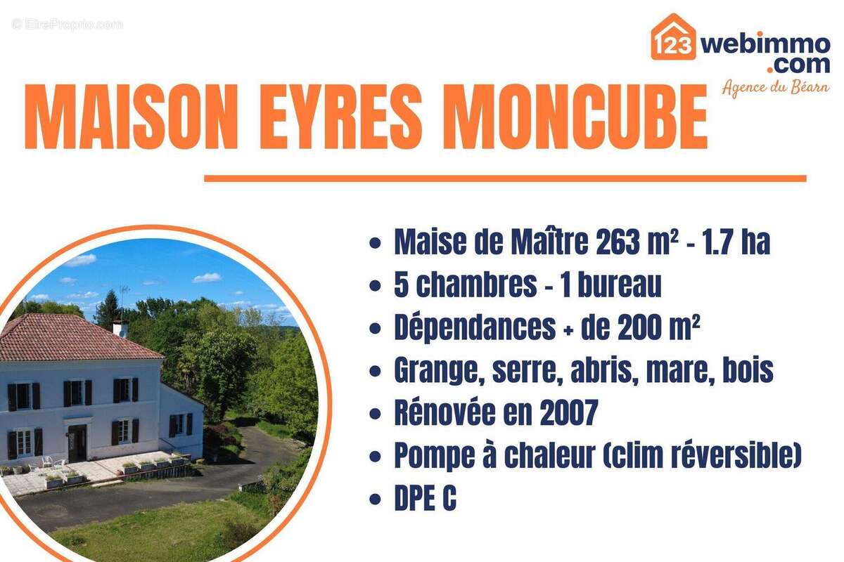 Maison à EYRES-MONCUBE