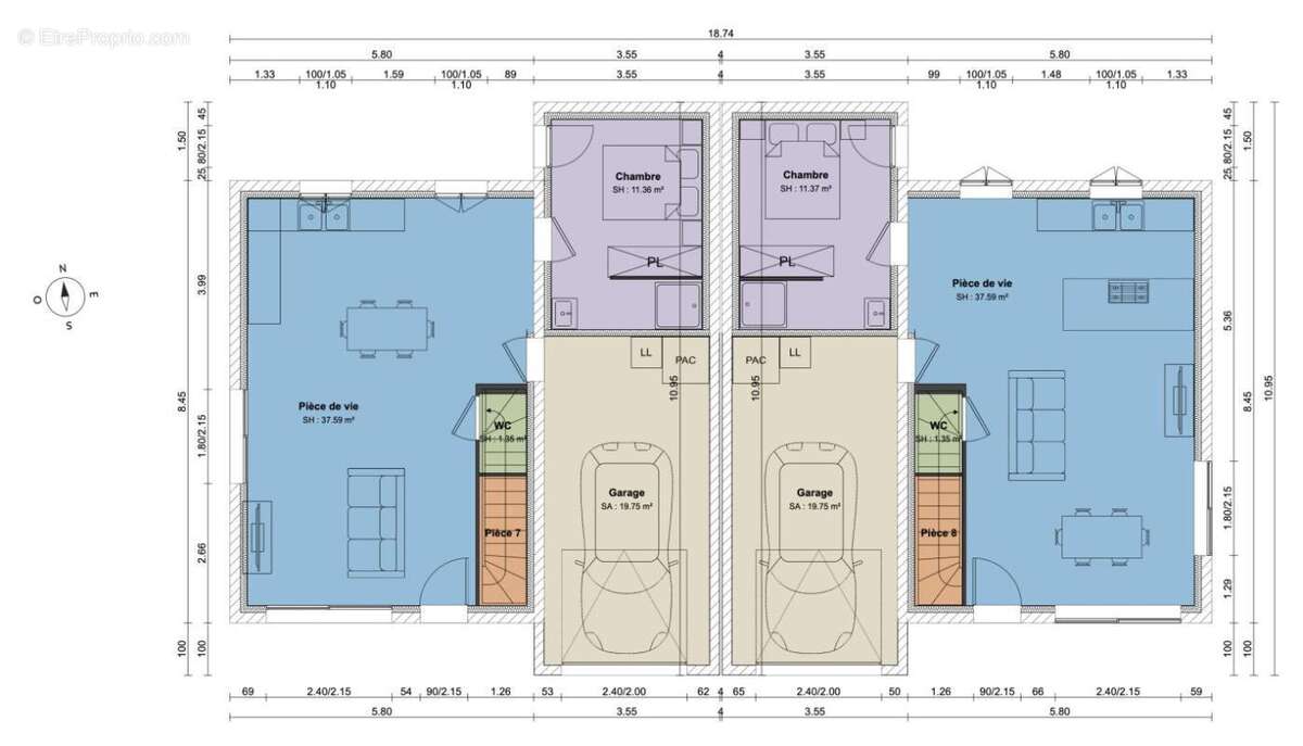 Maison à SAINT-MARTIN-EN-HAUT