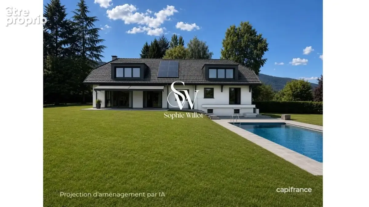Maison de Famille à vendre 7 pièces - 200 m2 hab. (245 utiles) - plus de 2000m2 terrain prox. Lac - proche de ANNECY (74) - photo 32