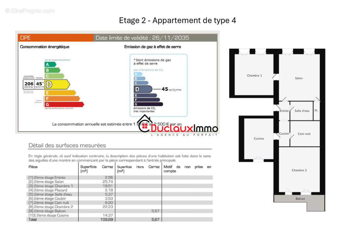 Appartement à AURILLAC