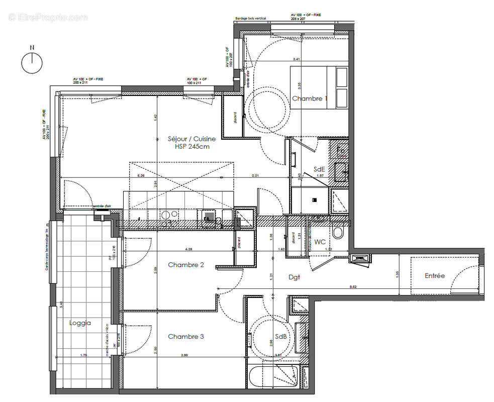 Appartement à SAINT-MALO