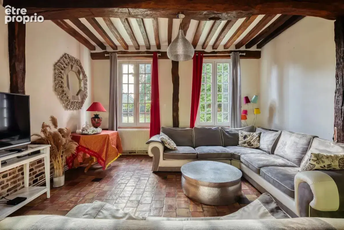 Manneville-sur-risle – maison 268 m² – beaux volumes - photo 5