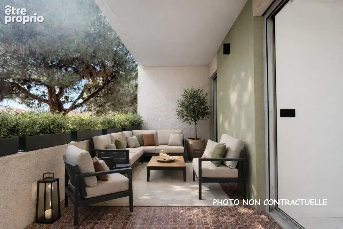 Alpes maritimes(06) nice - gambetta park  a vendre 5 pieces avec grandes terrasse - photo 2