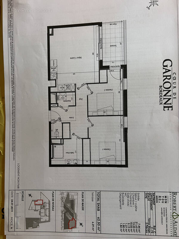 Appartement à BORDEAUX