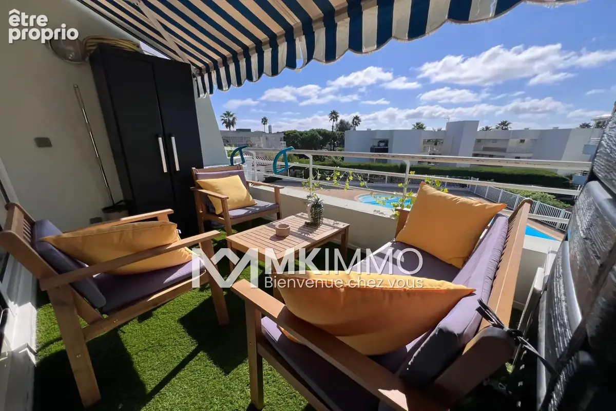 Photo Appartement à Villeneuve-Loubet au prix de 210 000€