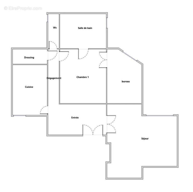 Appartement à PARIS-20E