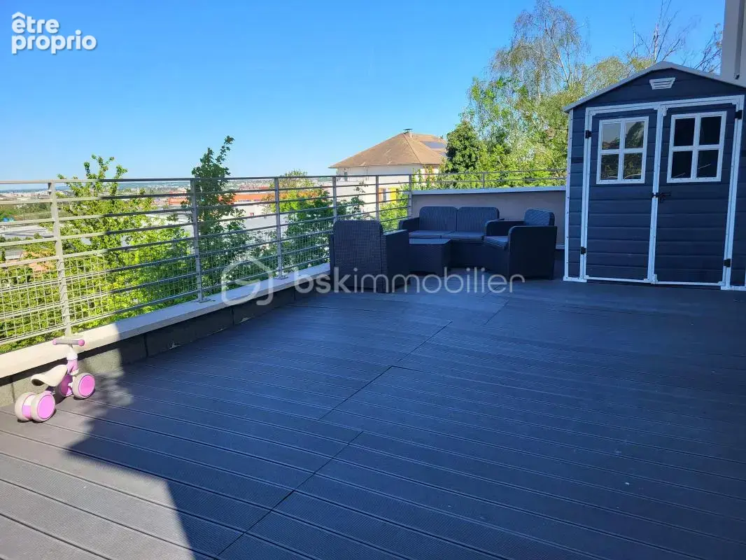 Terrasse xxl de 80m2, sur Ligne 11, vue Panoramique, Soleil ! Résidence récente! - photo 2