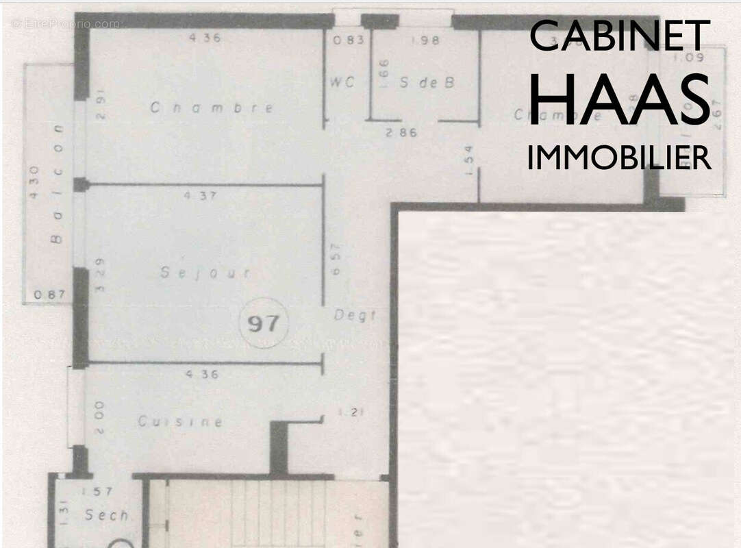 Plan - Appartement à IVRY-SUR-SEINE