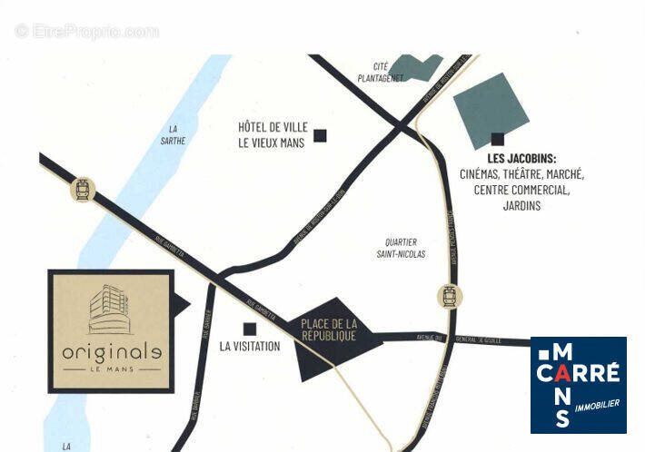 Appartement à LE MANS