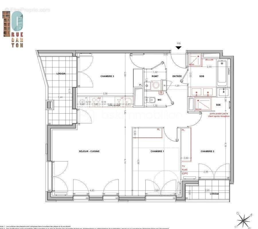 Appartement à PANTIN