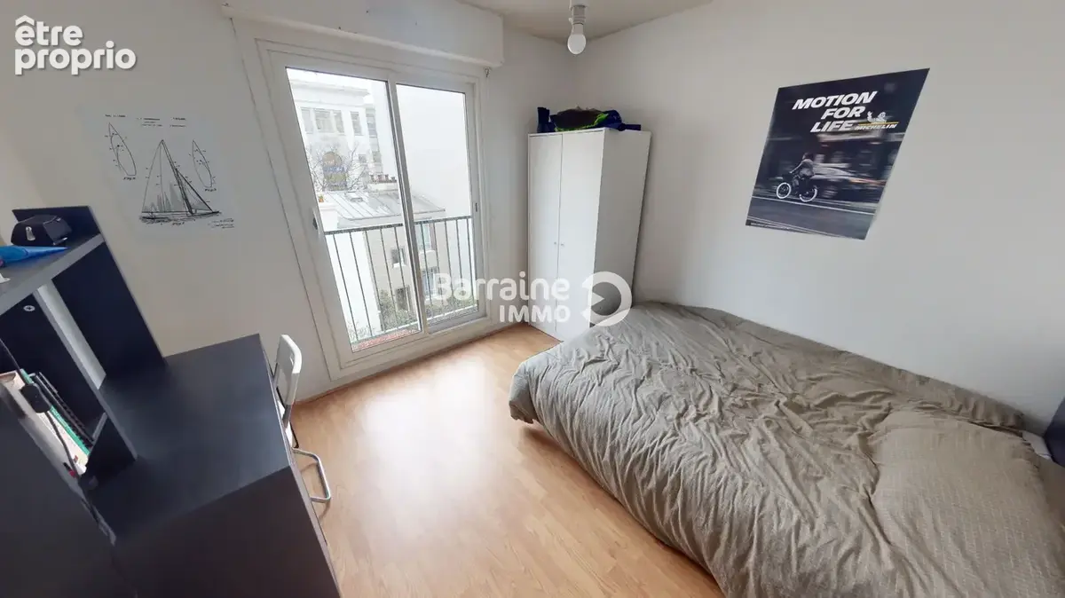 Exclusivite a vendre brest branda locataire en place appartement t5 4 chambres avec balcon ascenseur et parking sous-sol - photo 13