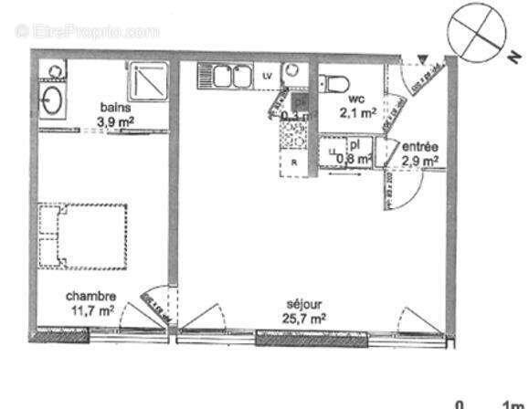 Appartement 48 m² à Reims  - photo 10