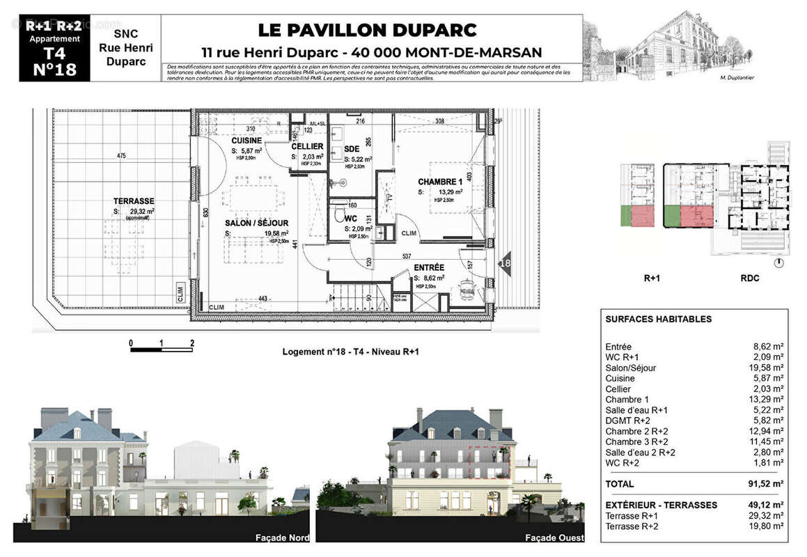 Appartement à MONT-DE-MARSAN
