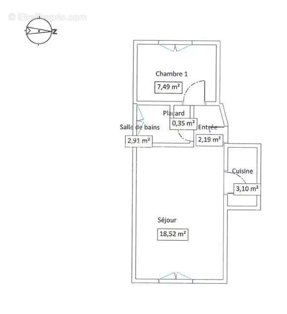 Appartement à LE TOUQUET-PARIS-PLAGE