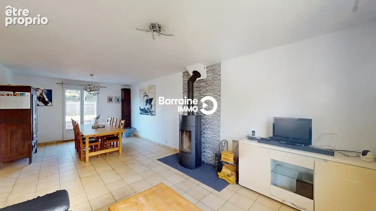 Maison a vendre plabennec - 4 chambres - jardin - dpe c - garage - parcelle 686m² - photo 3