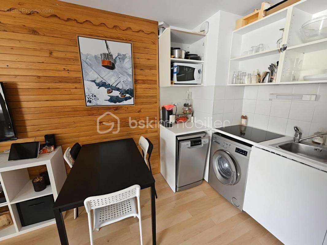 Studio 4 couchages avec coin montagne – VUE MONTAGNES – PISCINE - photo 4
