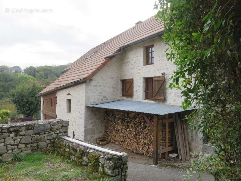Maison en pierres à vendre 7 pièces de 168 m² à MARIGNIEU (01) plus sous-sol - photo 15