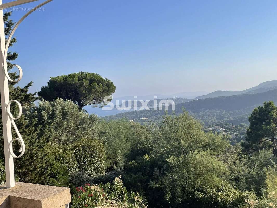 Maison vue mer avec piscine les rochers blancs la croix valmer - photo 3