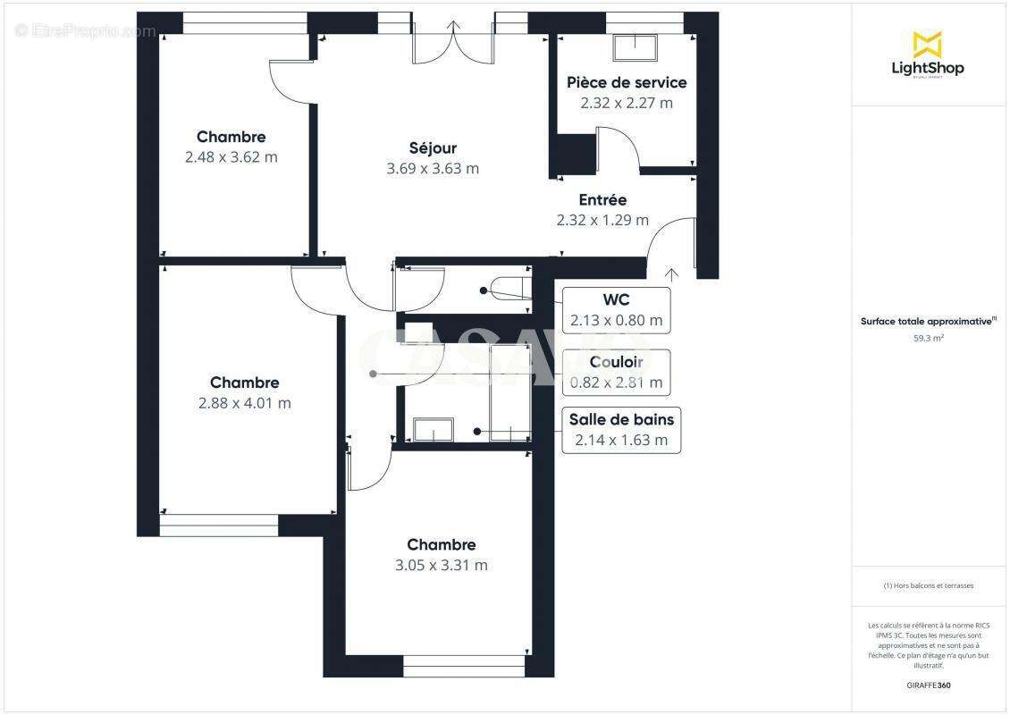 Appartement à EPINAY-SUR-SEINE