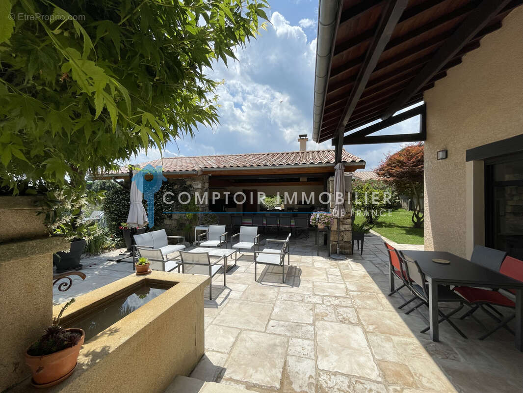 Dpt Ardèche (07) - à Vendre À Roiffieux - Villa d'exception avec piscine - photo 15