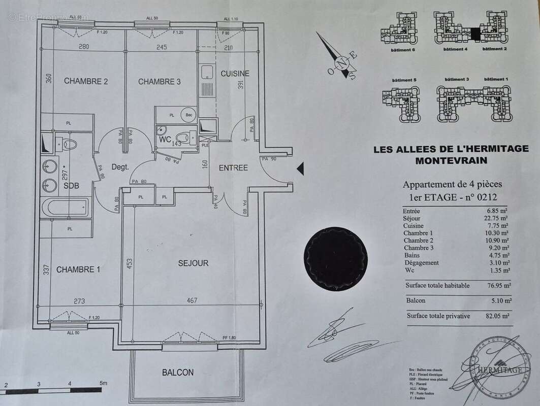 Appartement à MONTEVRAIN