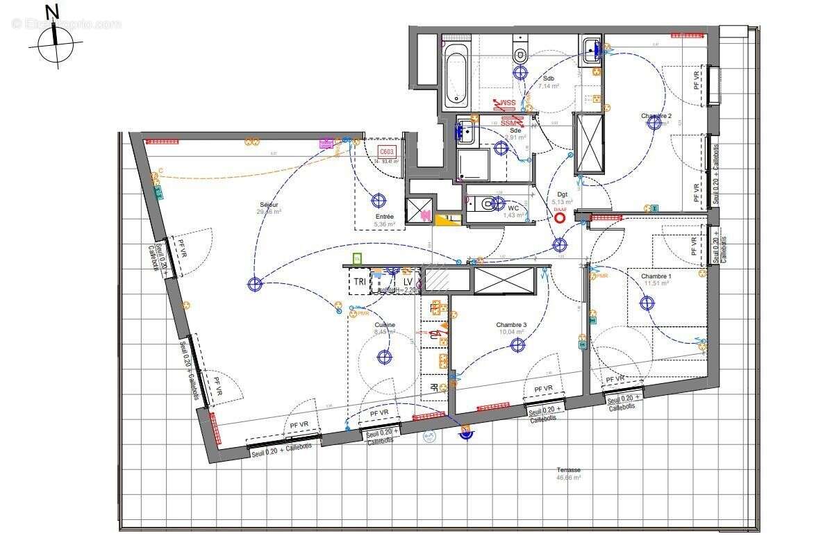 Appartement à BONDY