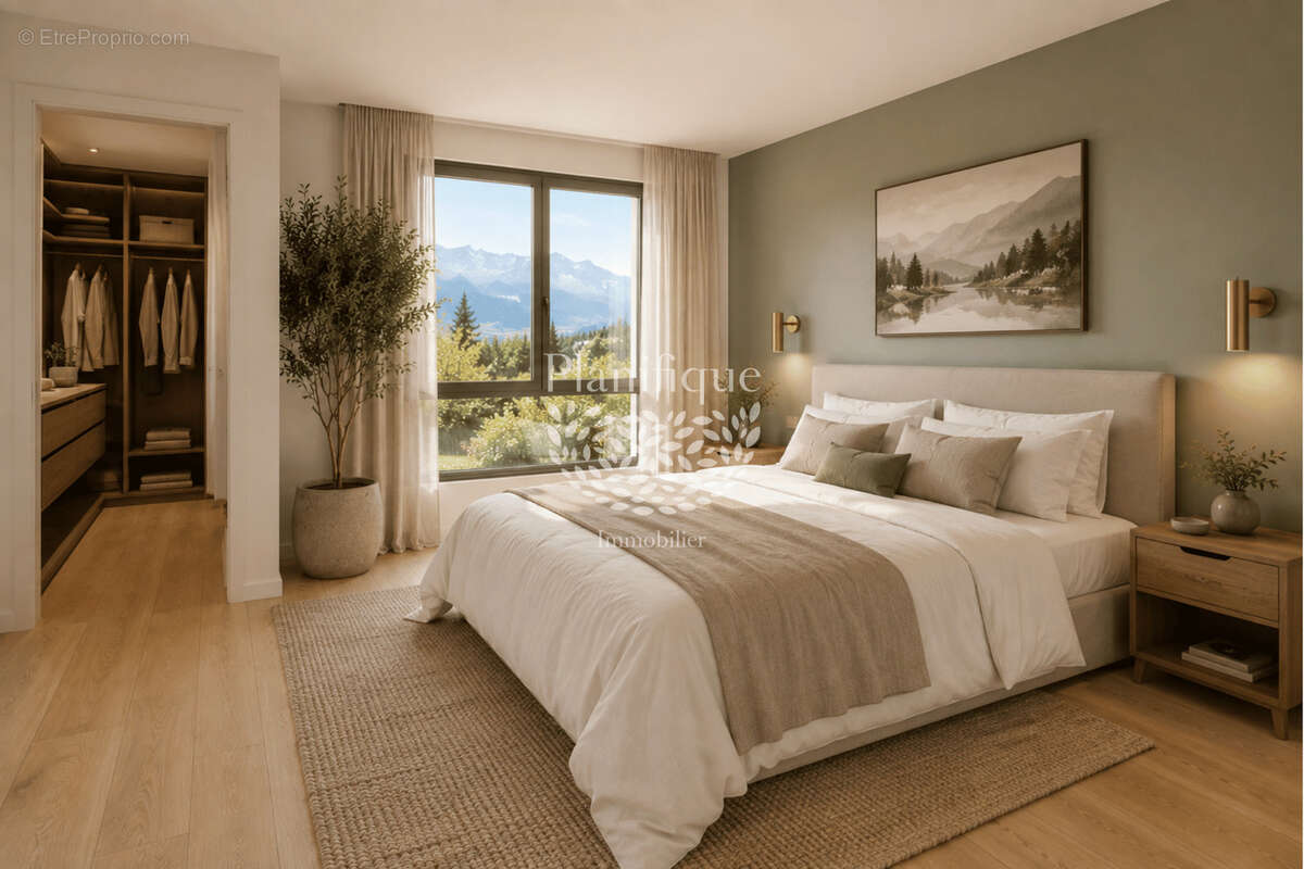 Vue sur les Alpes à Sciez   Villa T4 avec jardin privatif et prestations haut de gamme - photo 5