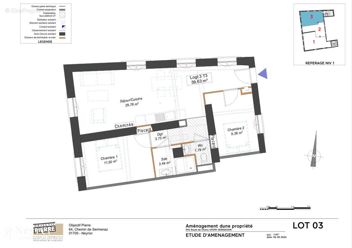 Appartement à VERNAISON