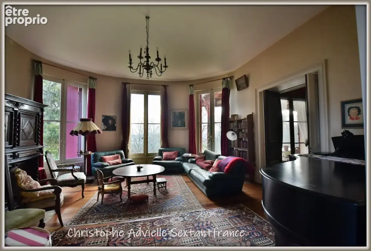 Immense maison de Maître avec sa maison d'amis et ses dépendances sur parc de 8 HA sur Bergerac - photo 5