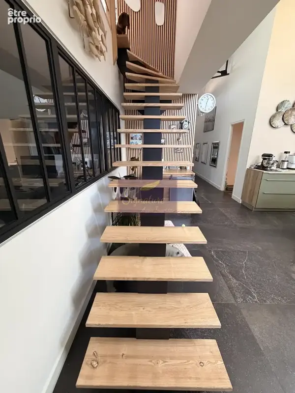 Superbe loft proche tram 3 chambres double garage terrasse - photo 11