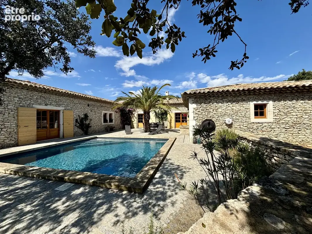 Exceptionnel!  a grignan , superbe mas en pierres avec piscine. - photo 11