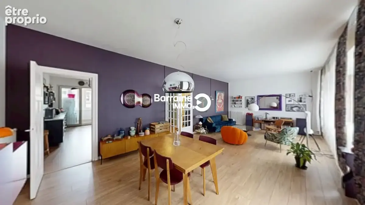 A vendre exclusivite brest jaures appt coup de coeur  de 126m² 3 chambres - photo 3