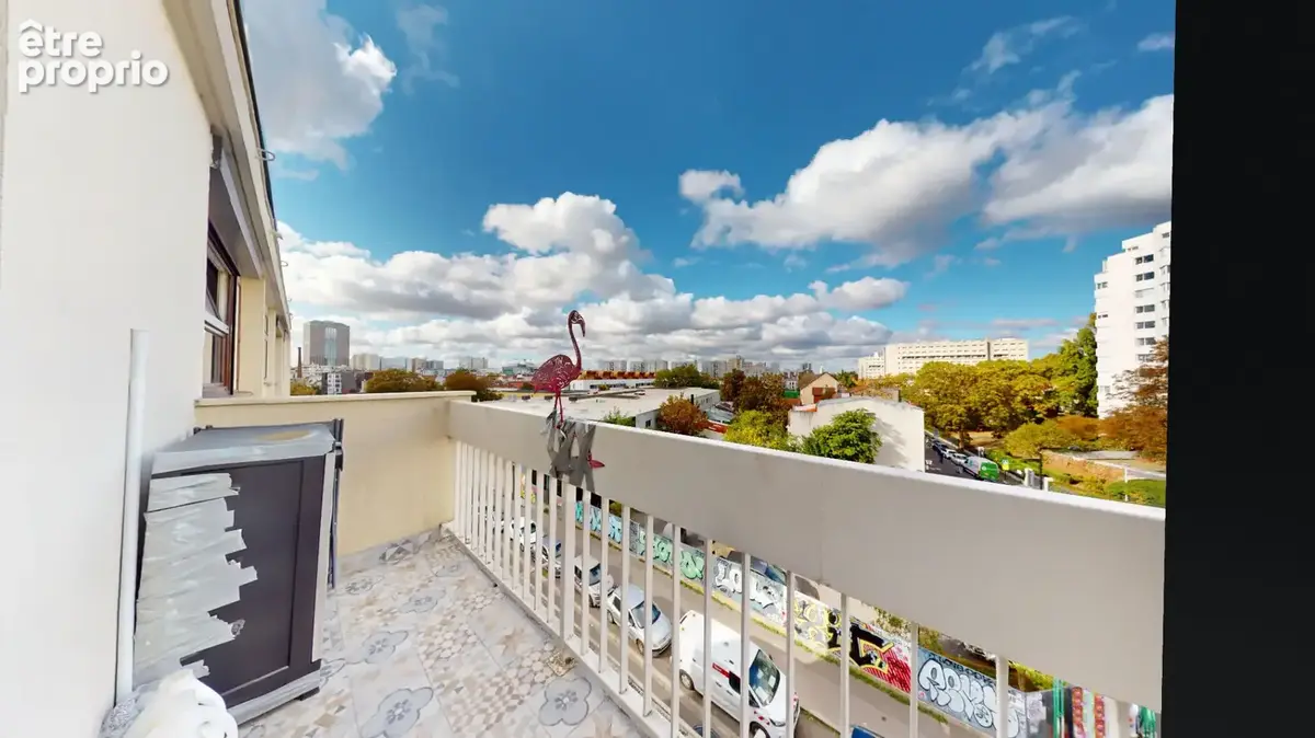 Exclu AVL  Aubervilliers Proche métro 4 Chemins  3/4 Pièces au dernier étage  Balcon et Vues Dégagées  Appartement Traversant  E - photo 16