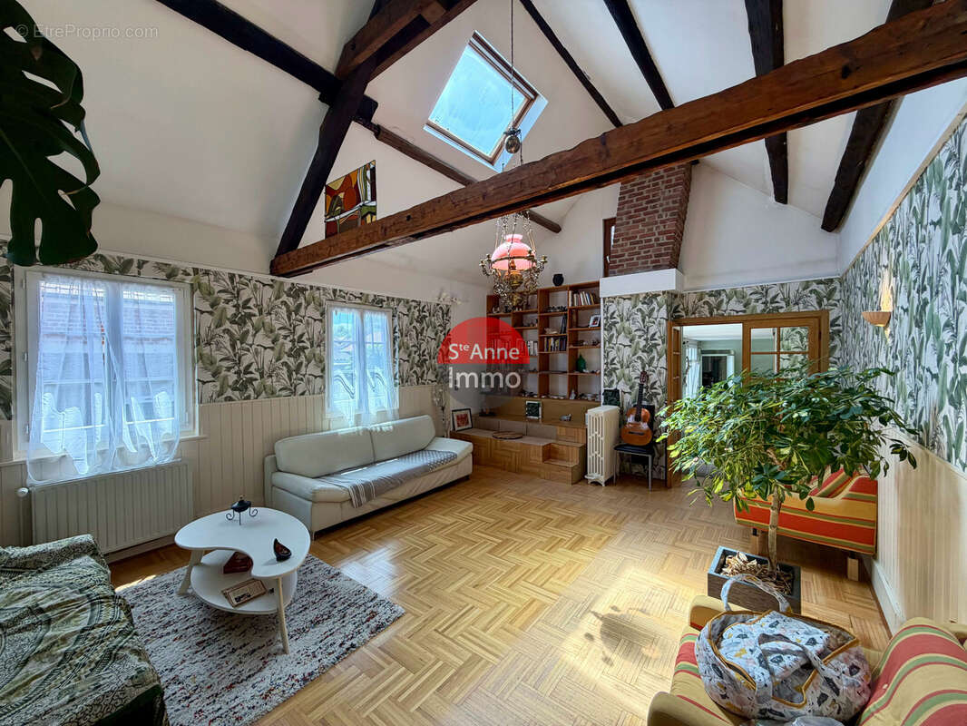 Poulainville - maison de maître - 220m2 - 5 chambres - jardin - dependances - photo 5