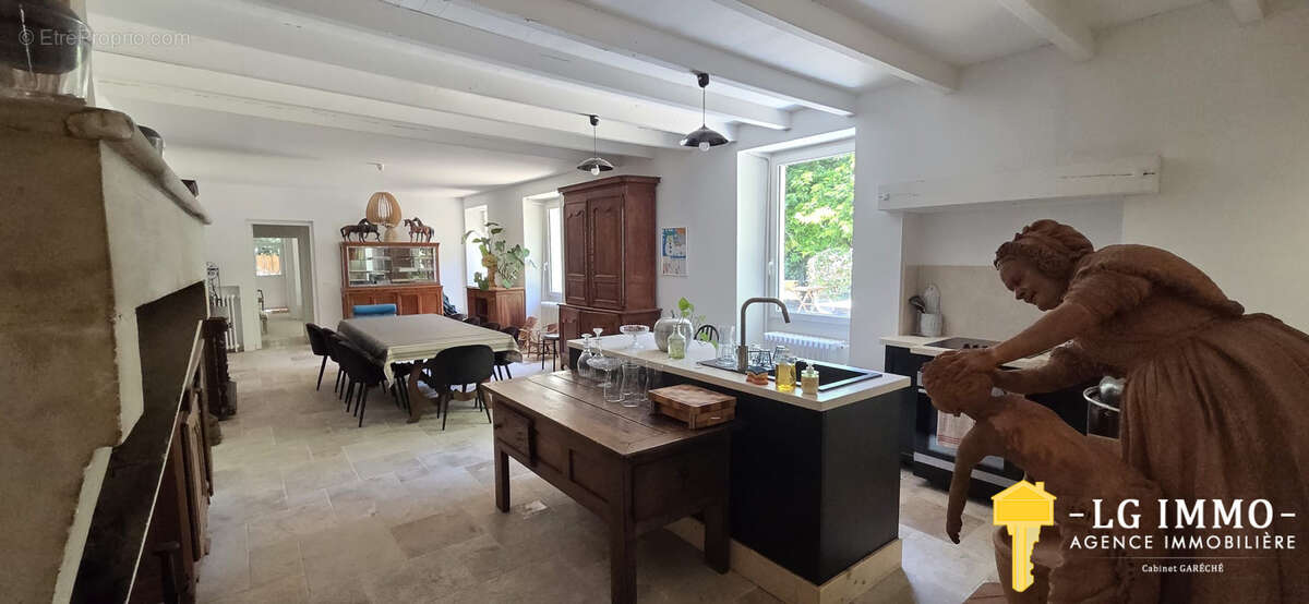 Maison Charentaise et familiale, 6 chambres, au calme avec piscine - photo 13