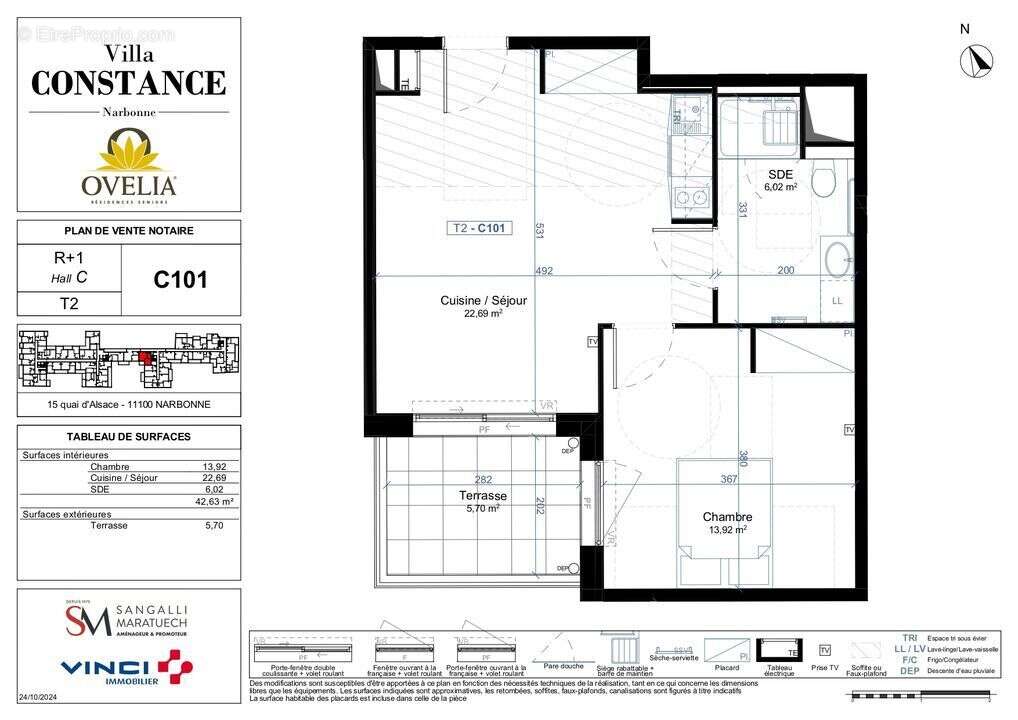Appartement à NARBONNE