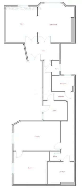 Appartement à PARIS-15E