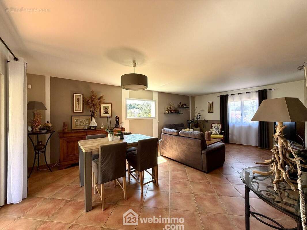 Séjour climatisé de 33 m2 - Maison à LUCCIANA