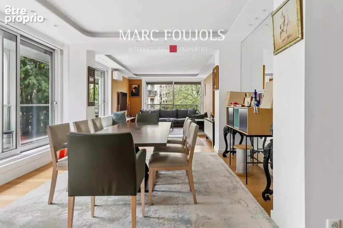 Paris 16 Victor Hugo Foch - Appartement de 123 m² avec balcon et vue dégagée - photo 4