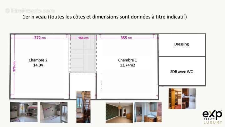 4-Niveau1 2 chambres - Maison à RUEIL-MALMAISON
