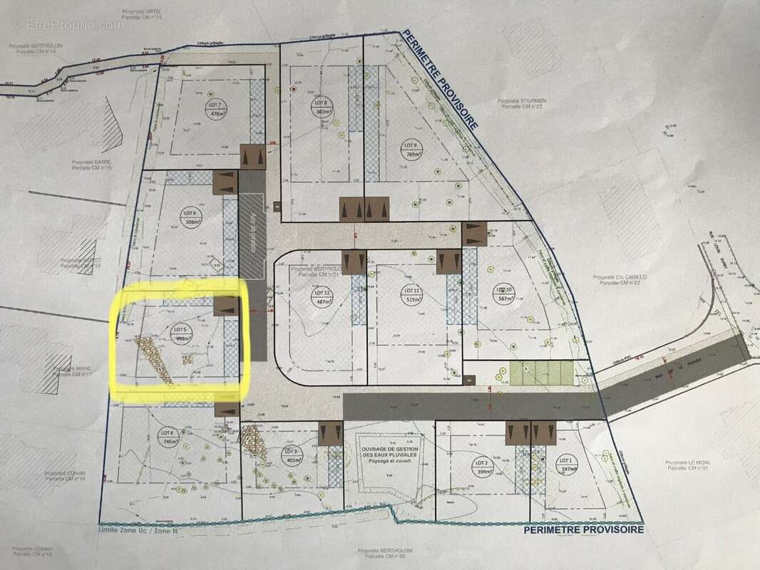 Terrain à CONCARNEAU