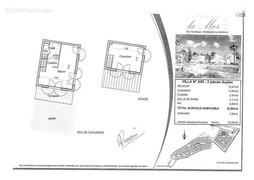 Maison à MANDELIEU-LA-NAPOULE