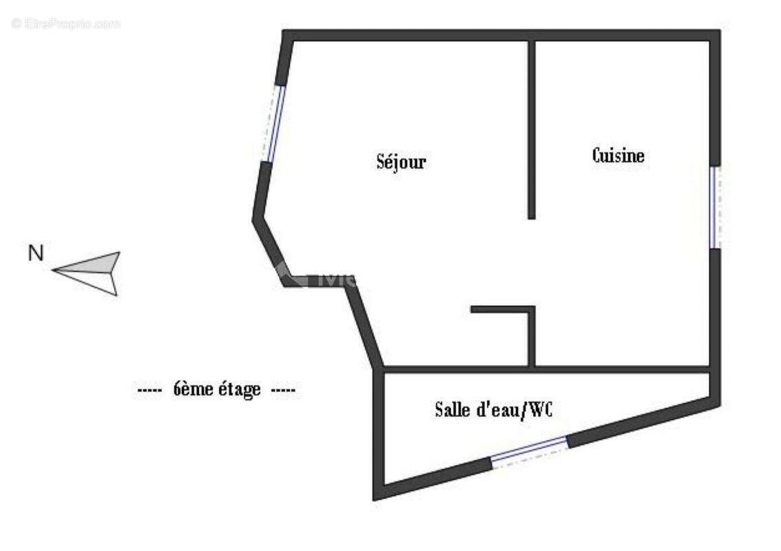 Appartement à PARIS-9E