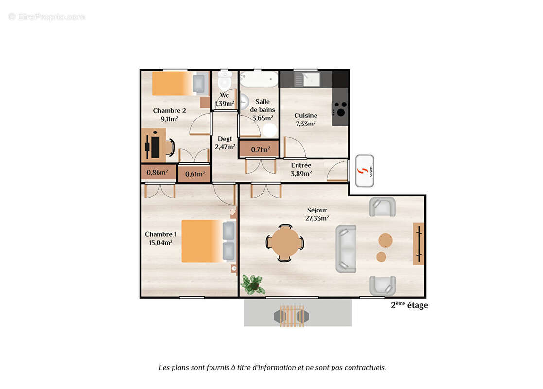 Appartement à MONTLUCON