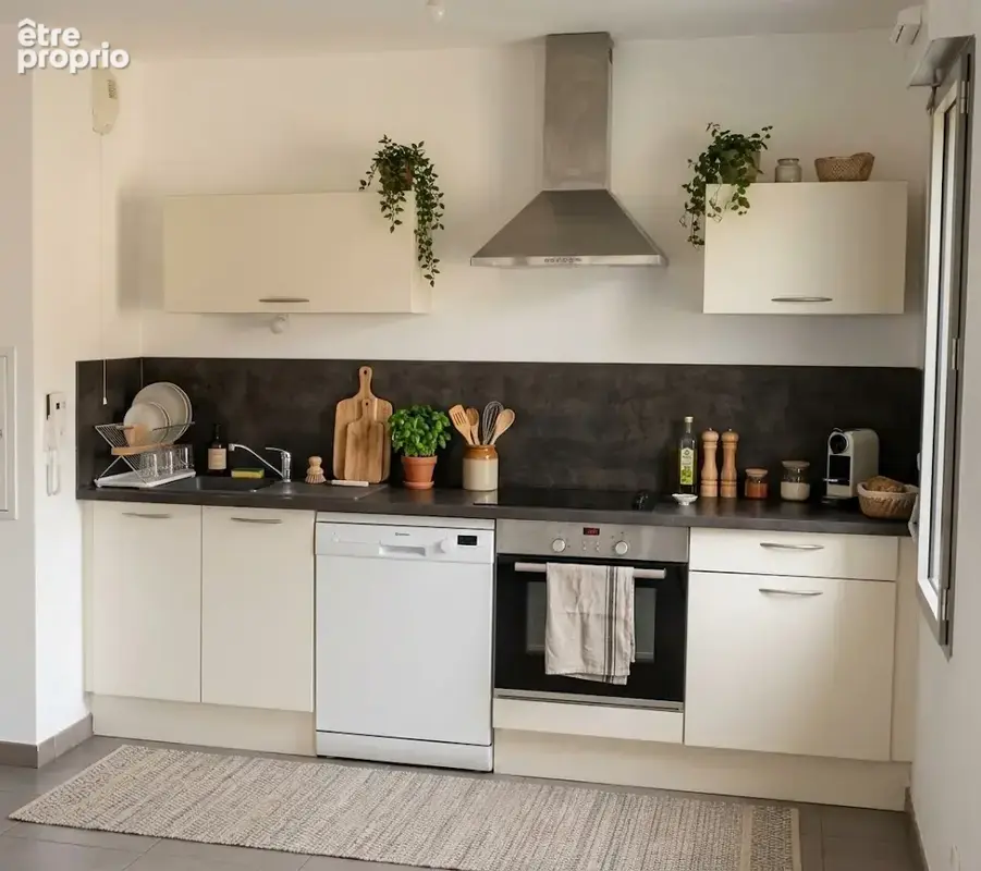 Aix-En-Provence, La Duranne basse, appartement 3 pièces de 56 m2, terrasse, parking, piscine - photo 3