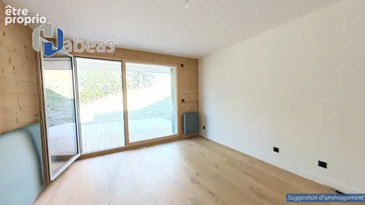 T2 avec 1 chambre et un Balcon de 16.31m², Un Casier à Ski, et un cellier - photo 2